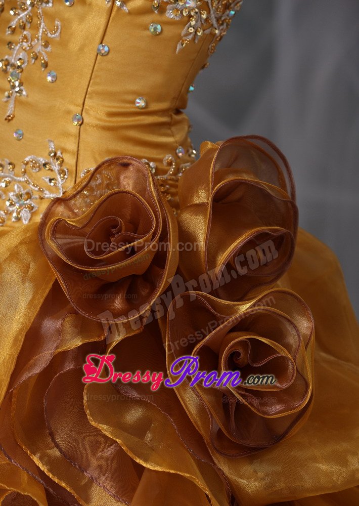 Spaghetti Straps Dress for Quince with Flowers Colors to Choose